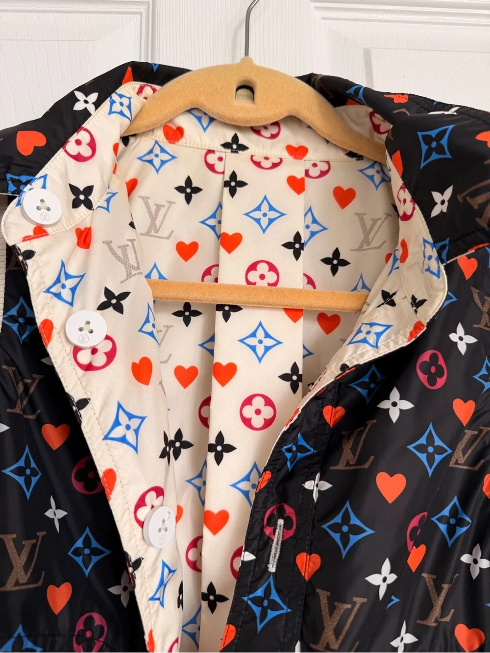 Louis Vuitton reversible jacket in excellent condition